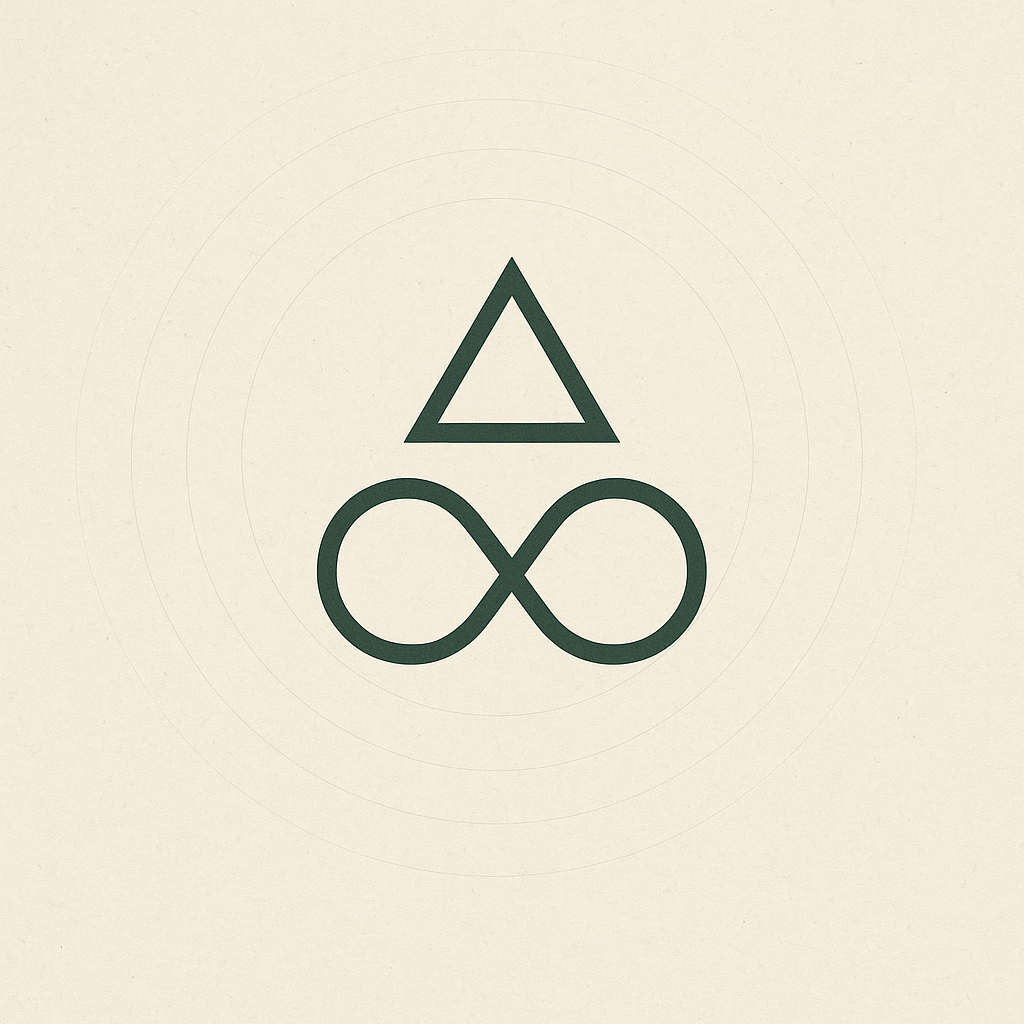 Geometric Harmony On Aged Paper (1)